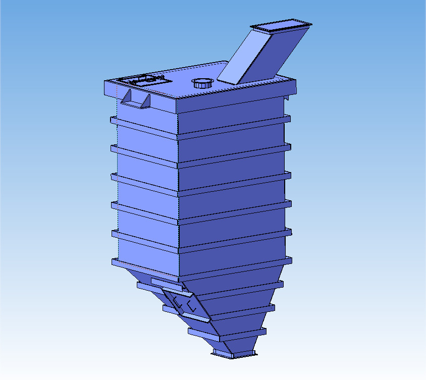 Behälterbau – Bunkeranlage