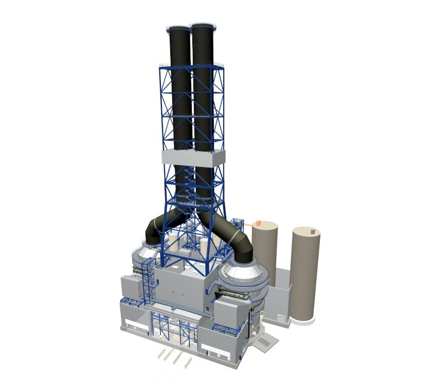 Umwelttechnik – Rauchgasentschwefelungsanlage Moorburg