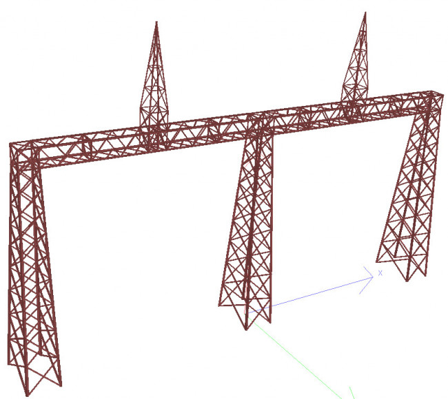 Anlagenbau – 380kV Gantry Portal