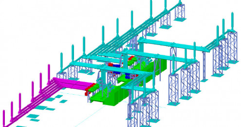 Anlagenbau – Gasisolierte Schaltanlage El Harrach
