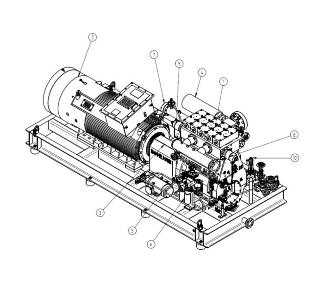 Anlagenbau – Hochleistungspumpen für Offshore-Einsatz