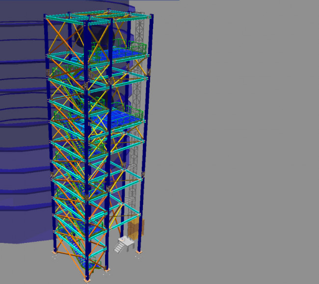 Anlagenbau – Petrochemische Anlage in Ras Tanura