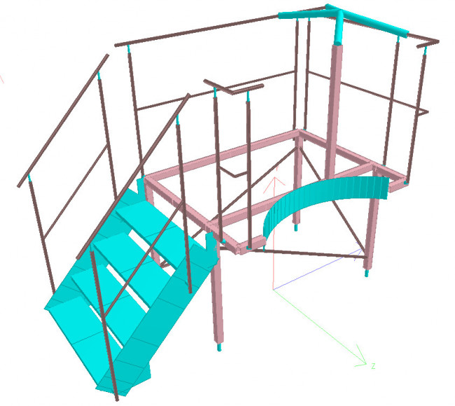 Anlagenbau – Podest für Brauerei