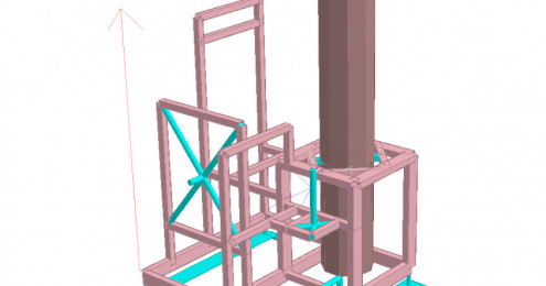 Anlagenbau – Stahlrahmen für Varidox-H