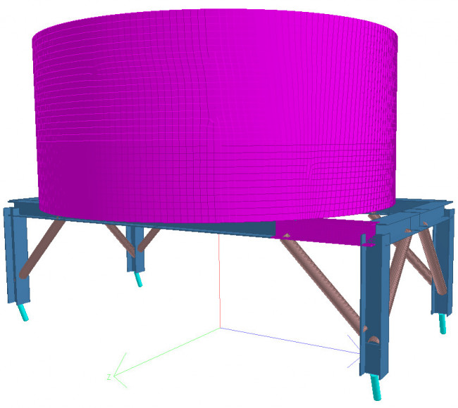 Anlagenbau – Transportgestell für Brauereibehälter