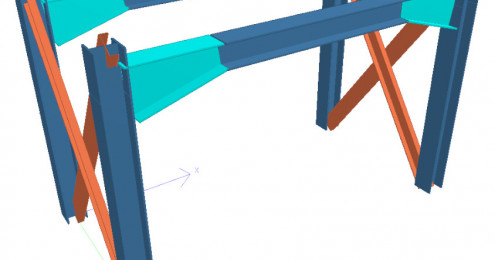 Anlagenbau – Untergestell für Querstromzerspaner