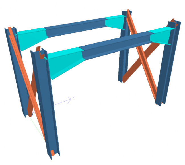 Anlagenbau – Untergestell für Querstromzerspaner