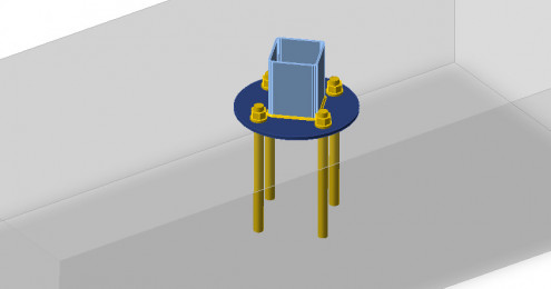 Anlagenbau – Verankerungen für Gestelle und Tanks