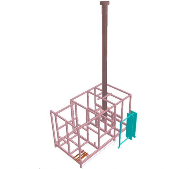 Anlagenbau – Verschiedene Gestelle für Brauerei