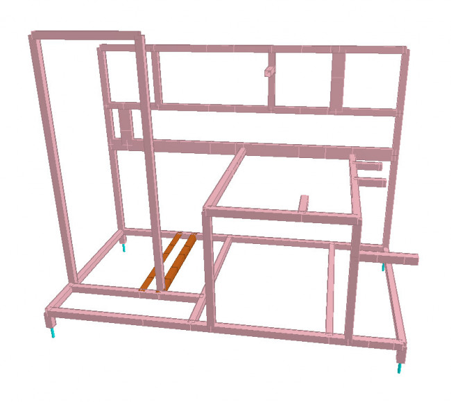 Anlagenbau – Verschiedene Gestelle für Brauerei