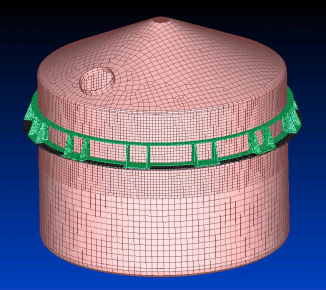 Behälterbau – Abtragung und Heben eines Maischbottichs