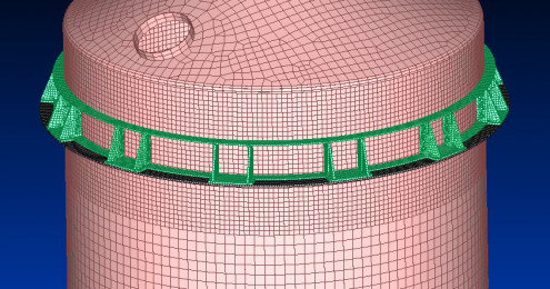 Behälterbau – Abtragung und Heben eines Maischbottichs