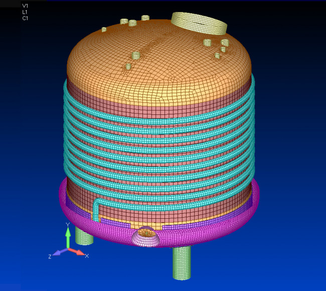 Behälterbau – Ansatzbehälter in Oslo