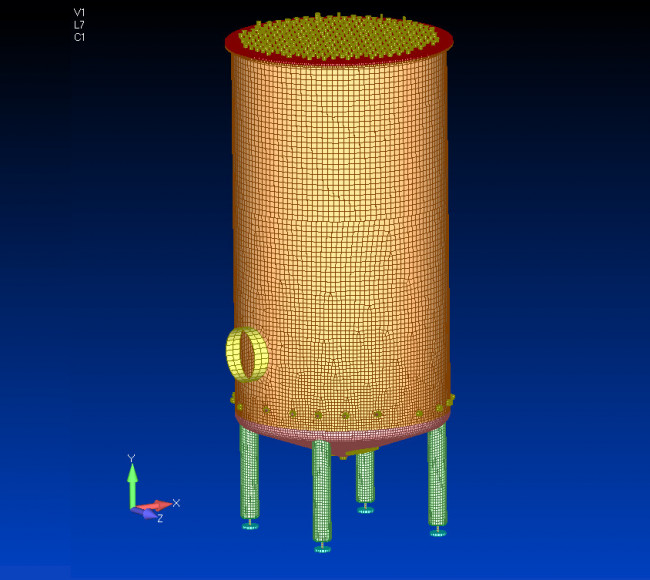 Behälterbau – Bioreaktor in Helsinki, Finnland