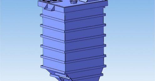 Behälterbau – Bunkeranlage