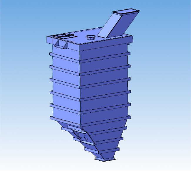 Behälterbau – Bunkeranlage