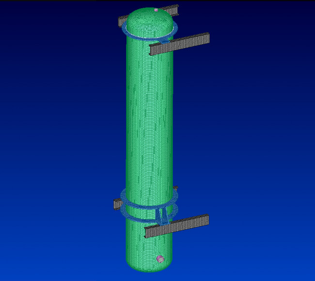 Behälterbau – CO2-Trockner/Reiniger in USA