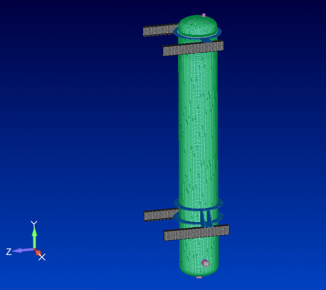 Behälterbau – CO2-Trockner/Reiniger in USA