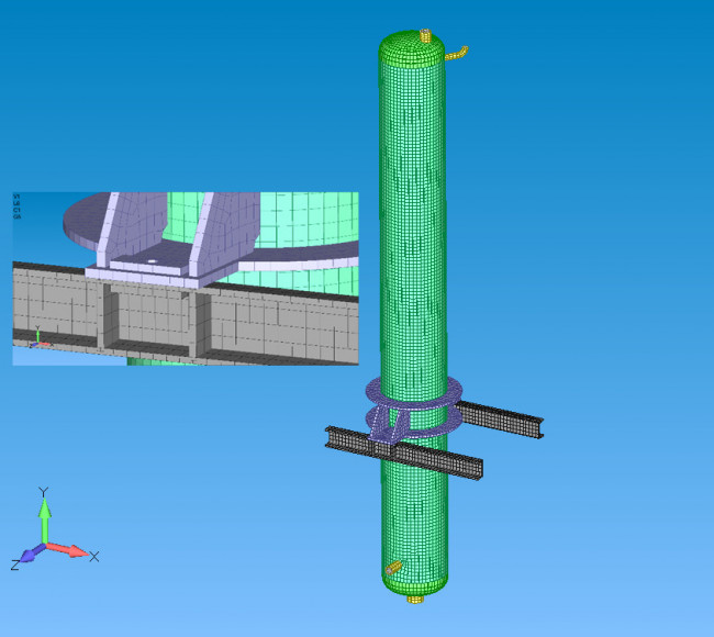 Behälterbau – CO2-Trockner/Reiniger in USA