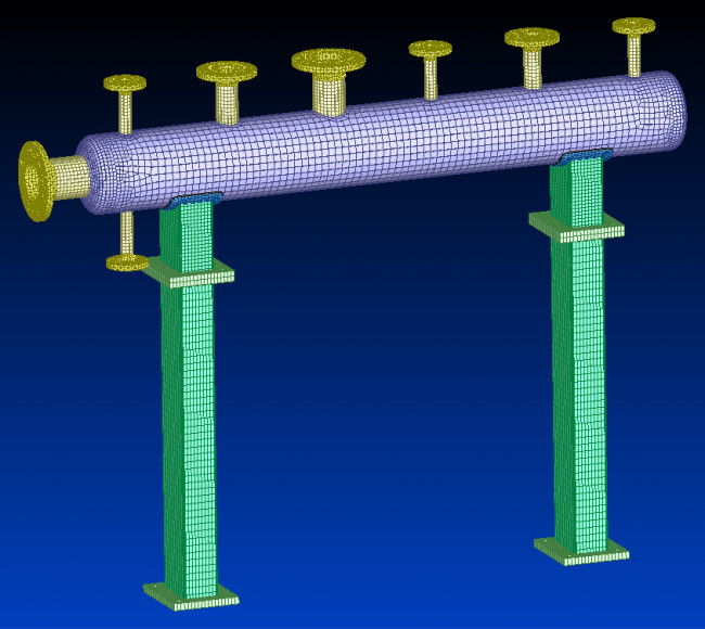 Behälterbau – Dampfverteiler in Thái Bình, Vietnam