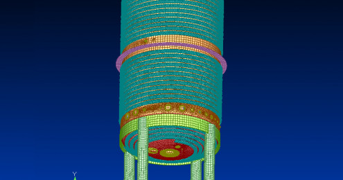 Behälterbau – Druckbehälter in Wilson, NC, USA