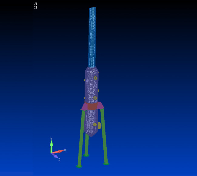 Behälterbau – Kolonne DN600 in Österreich