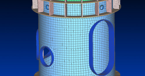 Behälterbau – Wärmetauscher in Dänemark