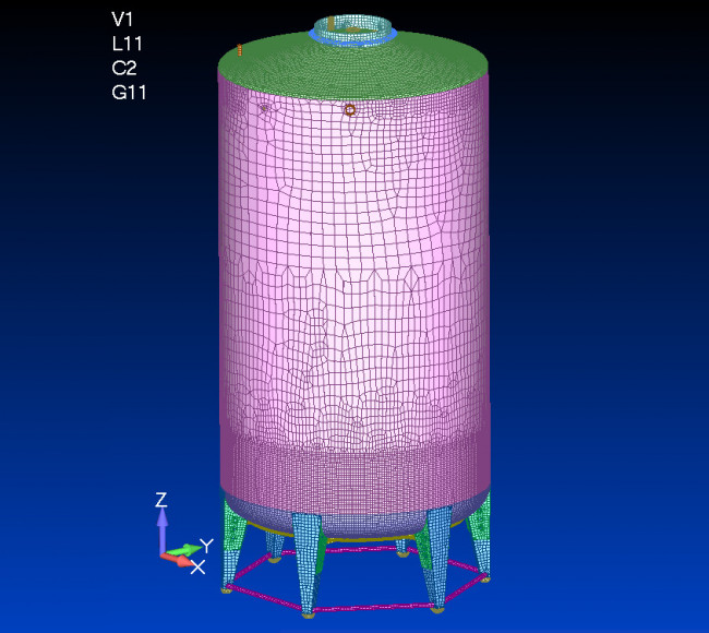 Behälterbau – Wassertank in Hückelhoven