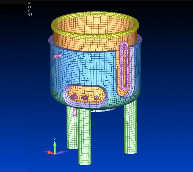 Behälterbau – Zwischentank in Biberach