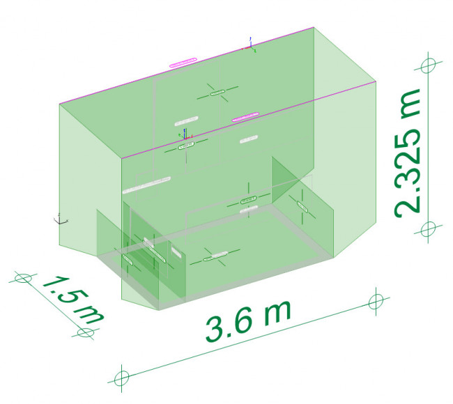 Hochbau – Kompaktstation für Transformatoren
