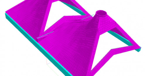 Instandsetzung – Betonschalendach Rexroth