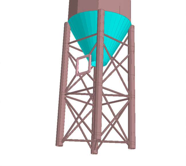 Instandsetzung – Trebersilo