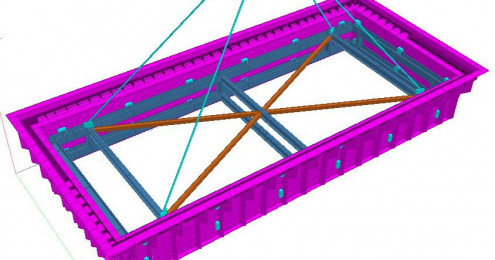 Nukleartechnik – Wiederaufbereitungsanlage ICEDA – Schleusen