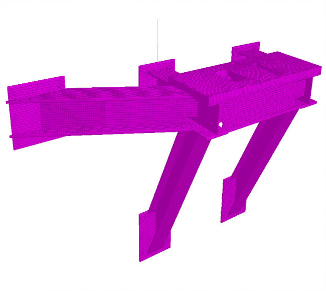 Nukleartechnik – Wiederaufbereitungsanlage ICEDA – Wandkonsolen für Hubschotte