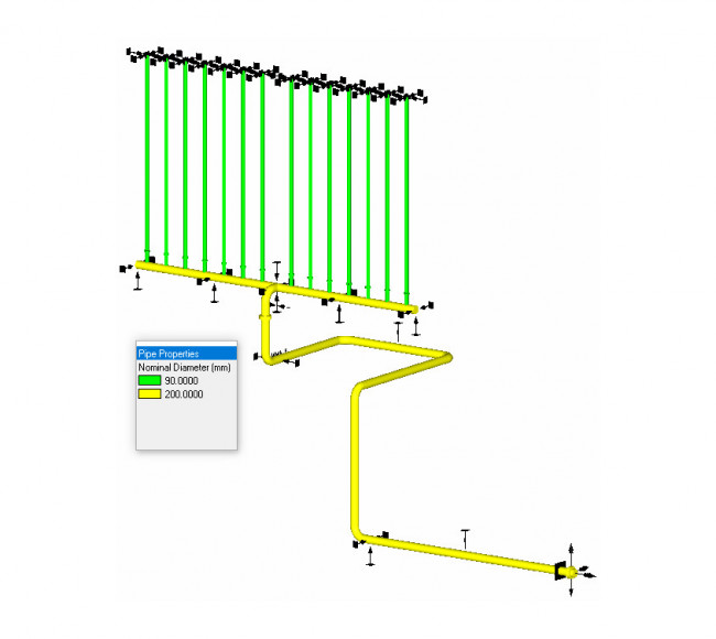Rohrleitungsbau – Anlage in Lincoln, USA