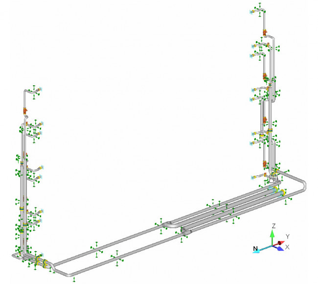 Rohrleitungsbau – Anlage in Lincoln, USA
