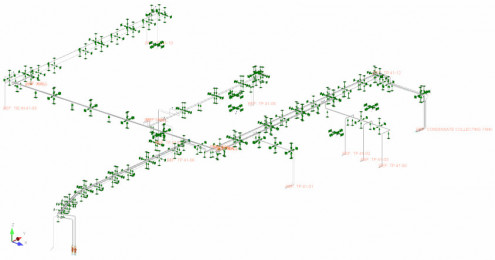 Rohrleitungsbau – Brauerei in Chadyschensk, Russland