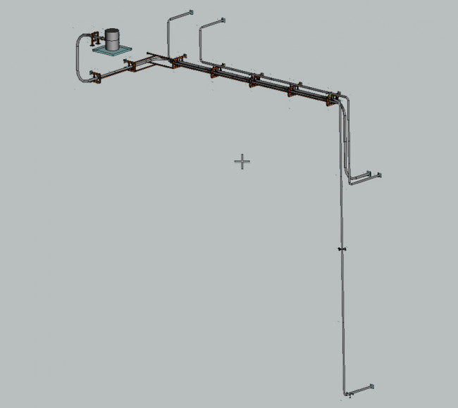 Rohrleitungsbau – Brauerei in Lublin, Polen