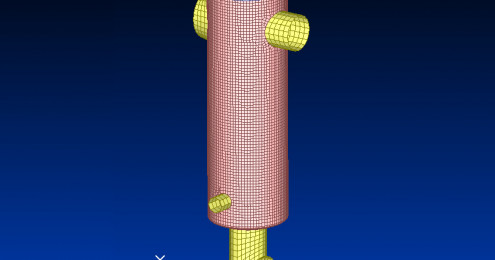 Rohrleitungsbau – Entlüftungslaterne in Montreal, Kanada