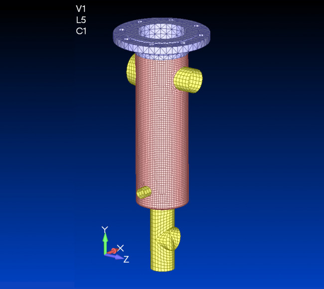 Rohrleitungsbau – Entlüftungslaterne in Montreal, Kanada